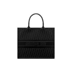 Dior Black Calfskin Tote Bag