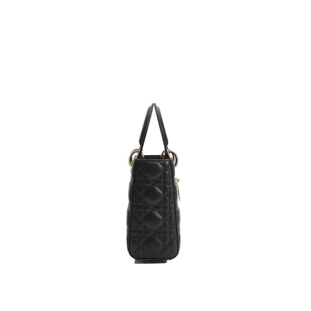 Dior Black Lamb Leather Shoulder Bag