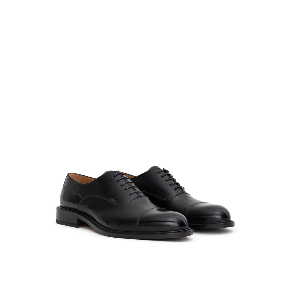 Dior Black Leather Oxfords And Derby - EU39/US6 - Flats