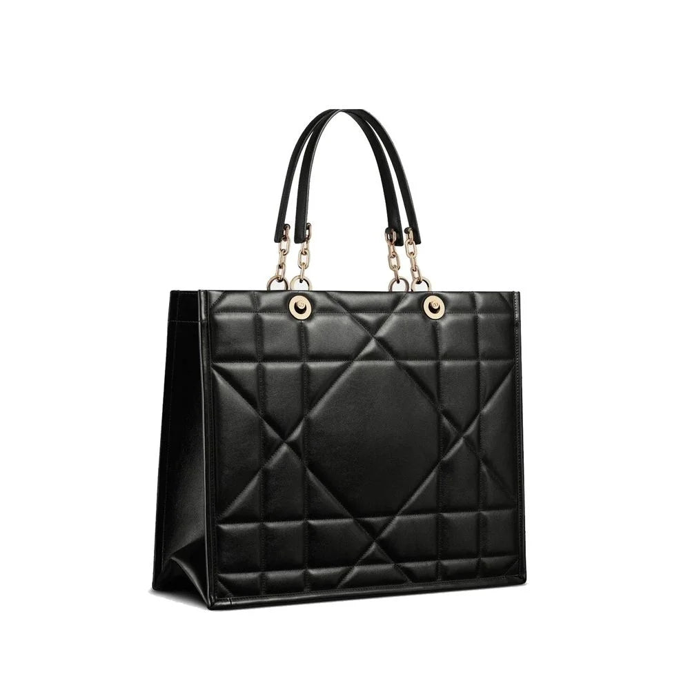 Dior Zwarte Leren Tote Bag