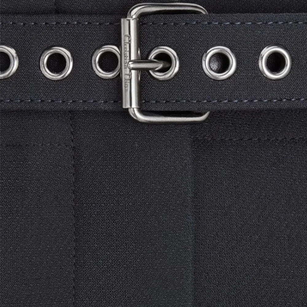 Dior Black Wool Casual Pants - 42