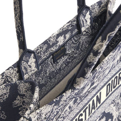 Dior Blue Cotton Tote Bag
