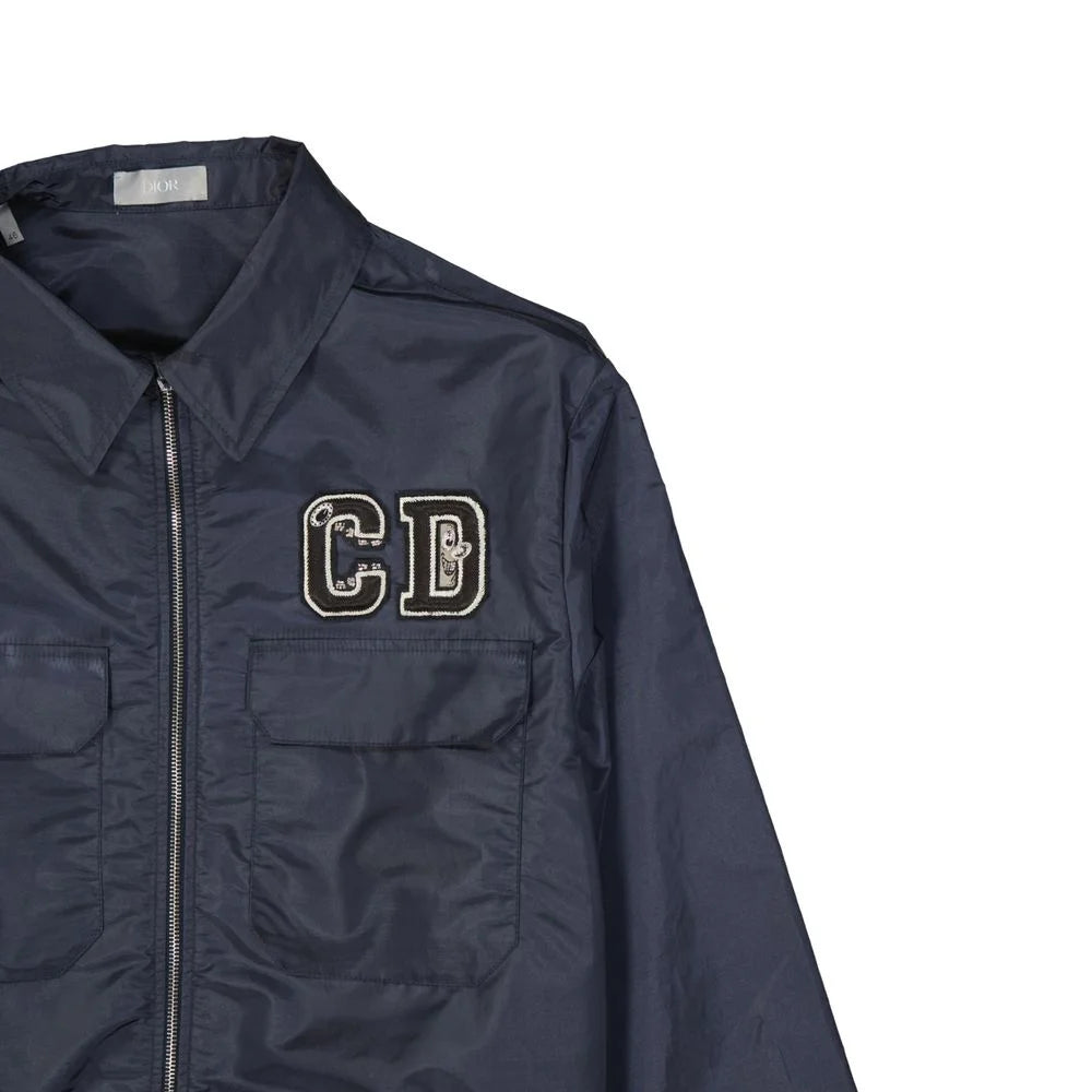 Dior Kék Poliamid Vatta Kabát - IT46 | S