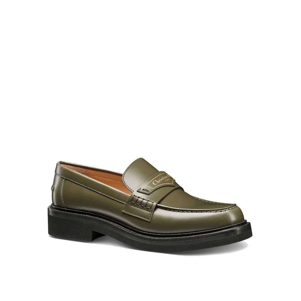 Dior Leather Loafers - EU34.5/US4.5 - Flats