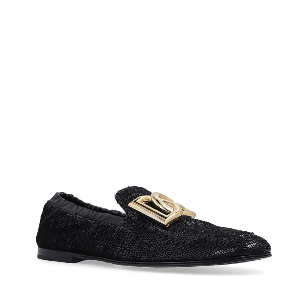 Dolce & Gabbana Ariosto Paillettes Loafers - EU39/US6 - Flats