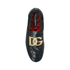 Dolce & Gabbana Ariosto Paillettes Loafers - EU39/US6 - Flats