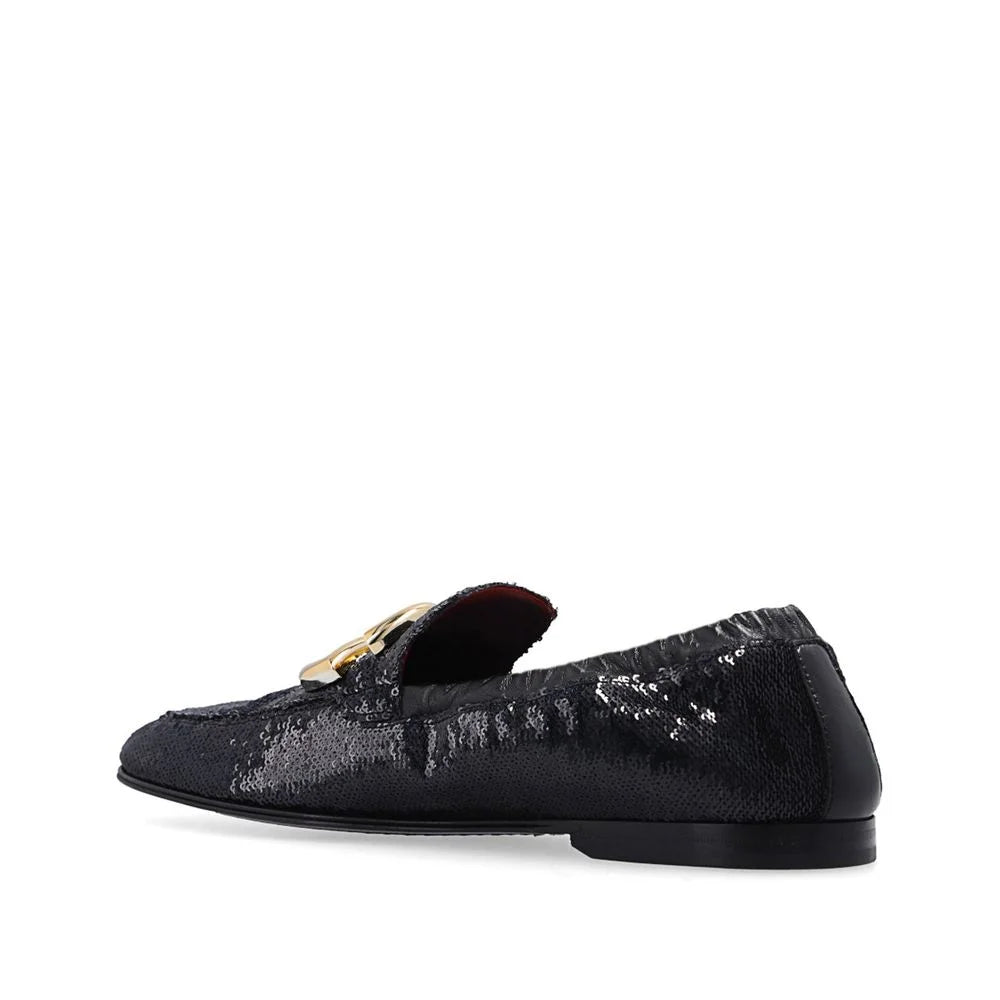 Dolce & Gabbana Ariosto Paillettes Loafers - EU39/US6 - Flats