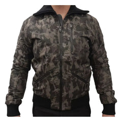 Dolce & Gabbana Army Cotton Jackets & Coat - IT46 | S - Bomber Jackets