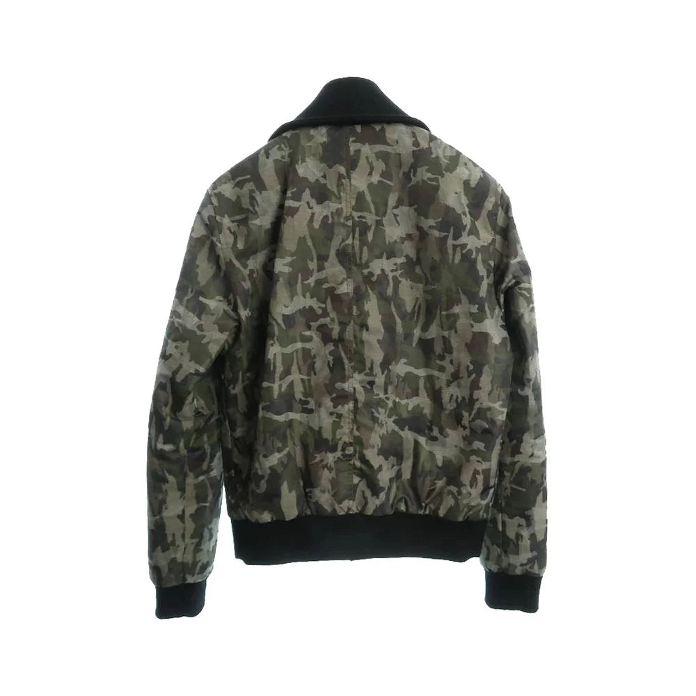 Dolce & Gabbana Army Cotton Jackets & Coat - IT46 | S - Bomber Jackets