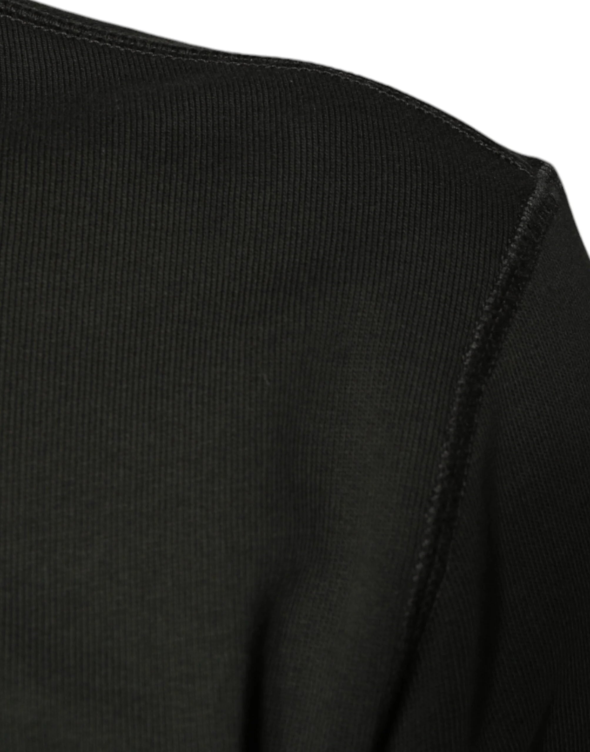 Dolce & Gabbana Army Green DG Crown Crew Neck Pullover Sweater - IT44 | XS - Sweaters