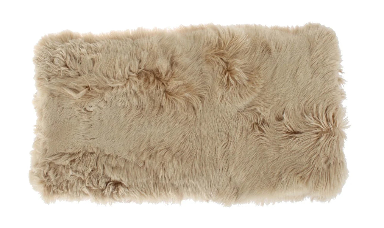 Dolce & Gabbana Beige Alpaca Collar Scarf - IT40 | XS