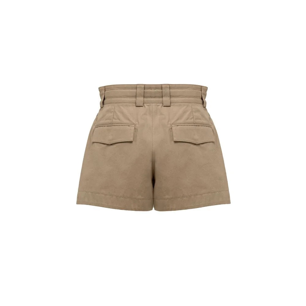 Dolce & Gabbana Beige Cotton Bermuda - IT42|M - Bermudas