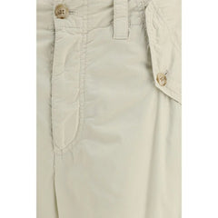 Dolce & Gabbana Pantaloni Casual Bej din Bumbac