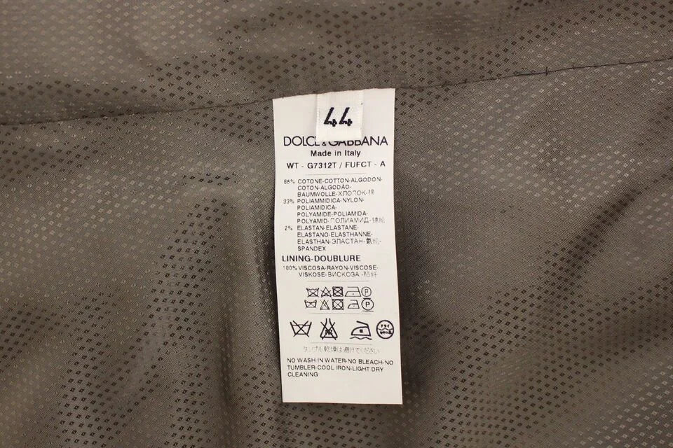 Dolce & Gabbana Beige Cotton Dress Vest Blazer Jacket - IT44 | XS - Vests