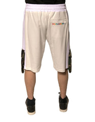 Dolce & Gabbana Beige Cotton Men Casual Cargo Bermuda Shorts - IT48 | M - Bermudas