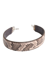 Dolce & Gabbana Beige Exotic Leather Handbag Accessory Shoulder Strap - Handbag & Wallet Accessories