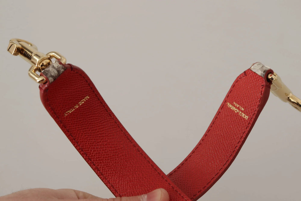 Dolce & Gabbana Beige Exotic Leather Studded Shoulder Strap - Handbag & Wallet Accessories