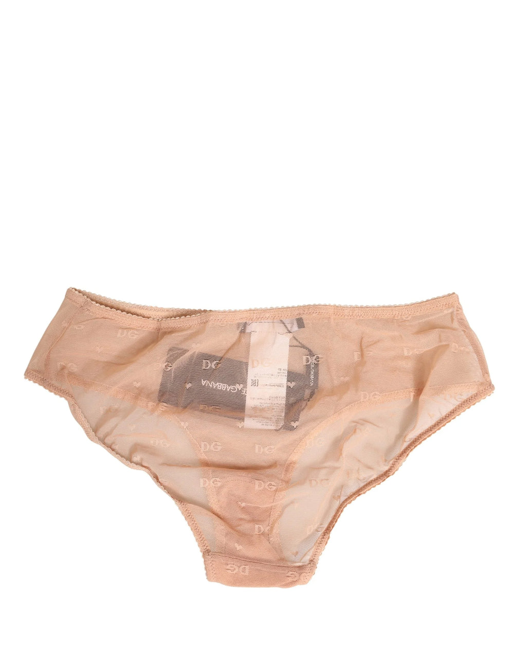 Dolce & Gabbana Bézs Színű Virágmintás Cheekini Alsónyomta Lingeri Bugyi - IT2 | S