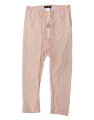 Dolce & Gabbana Beige Logo Lace Lingerie Cropped Tights Underwear - IT2 | S - Boyshorts