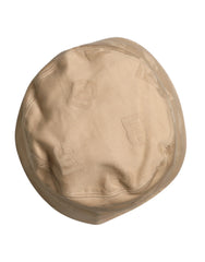 Dolce & Gabbana Beige Logo Monogram Cotton Bucket Cap - 58 cm|M