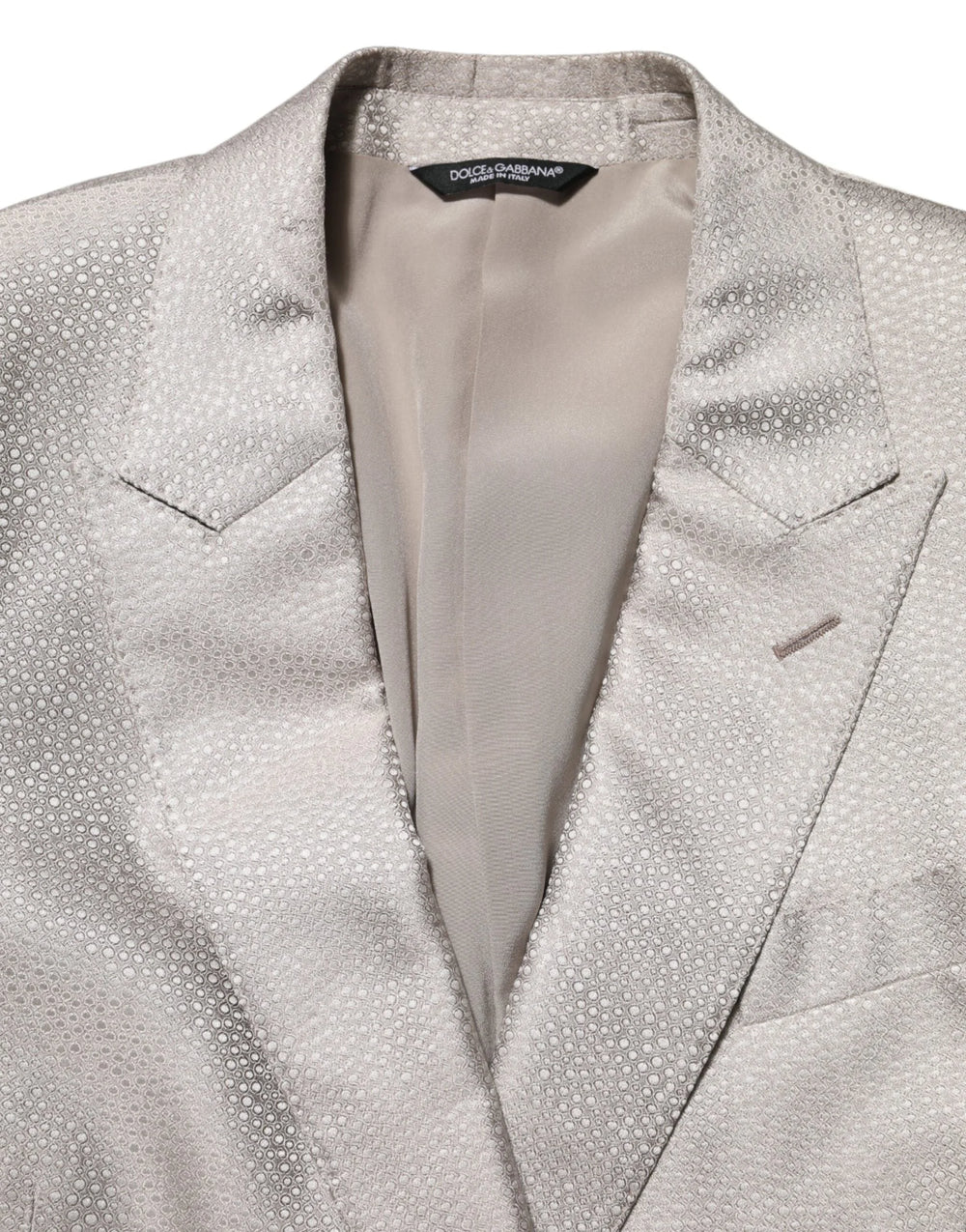 Dolce & Gabbana Beige MARTINI Double-Breasted Suit Blazer - IT48 | M - Sport Jackets