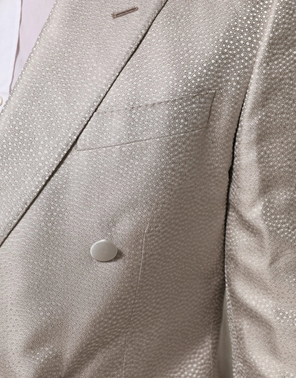 Dolce & Gabbana Beige MARTINI Double-Breasted Suit Blazer - IT48 | M - Sport Jackets
