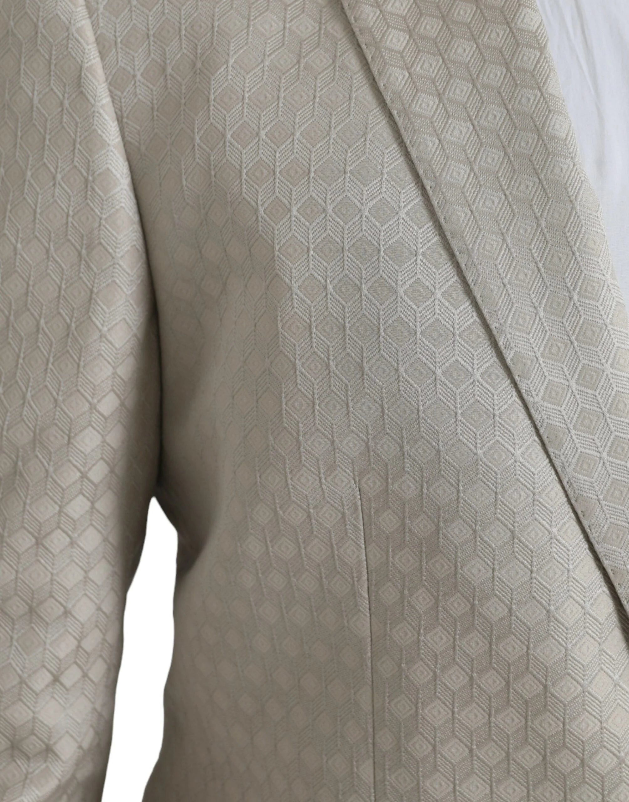 Dolce & Gabbana Beige MARTINI Single Breasted Coat Blazer - IT48 | M - Sport Jackets