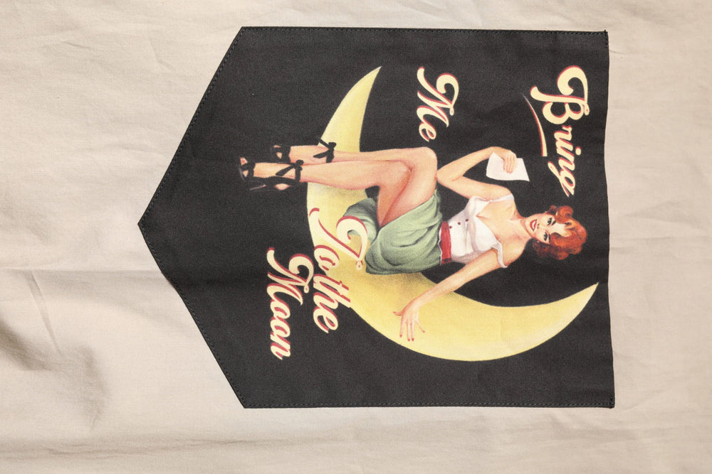 Dolce & Gabbana Beige Pin Up Print MARTINI Men Casual Shirt - IT45 | 3XL - Shirts