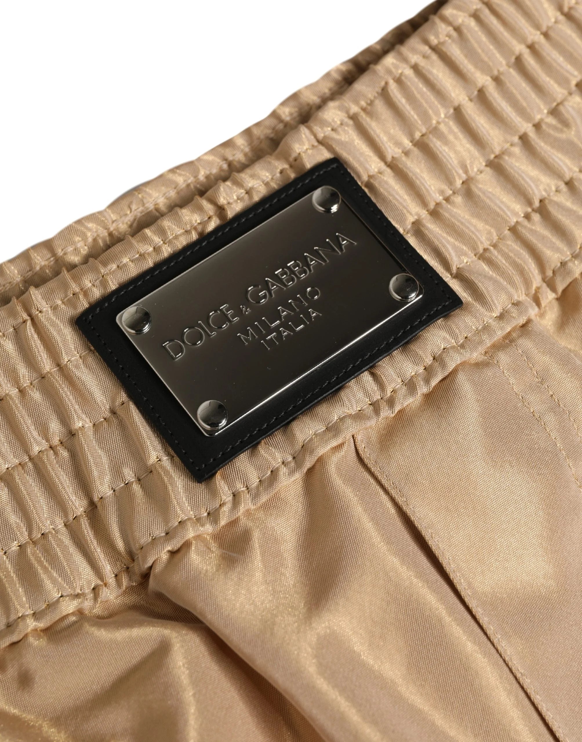 Dolce & Gabbana Bézs Polieszter Férfi Boxershort Alsóruházat - IT4 | S