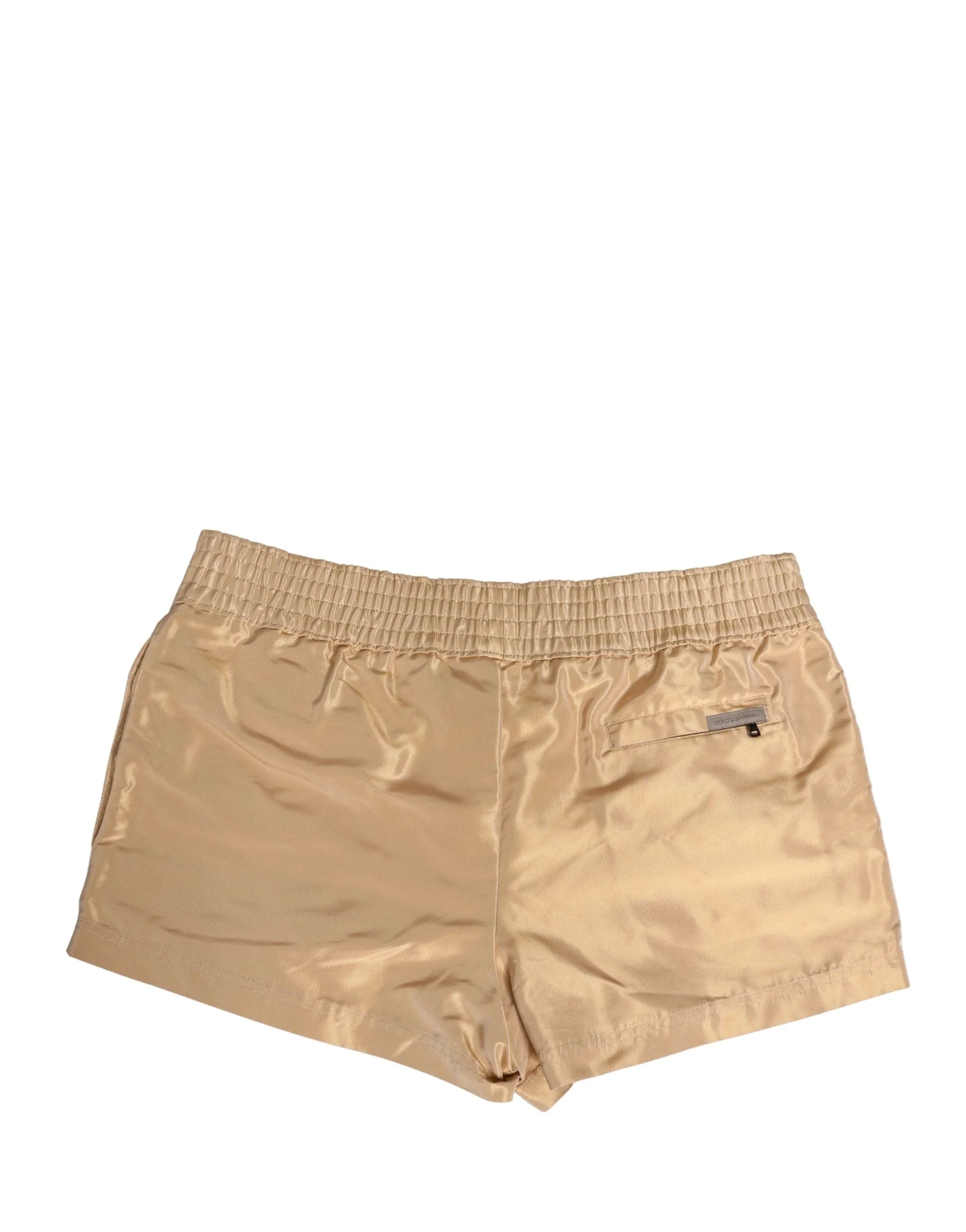 Dolce & Gabbana Bézs Polieszter Férfi Boxershort Alsóruházat - IT4 | S