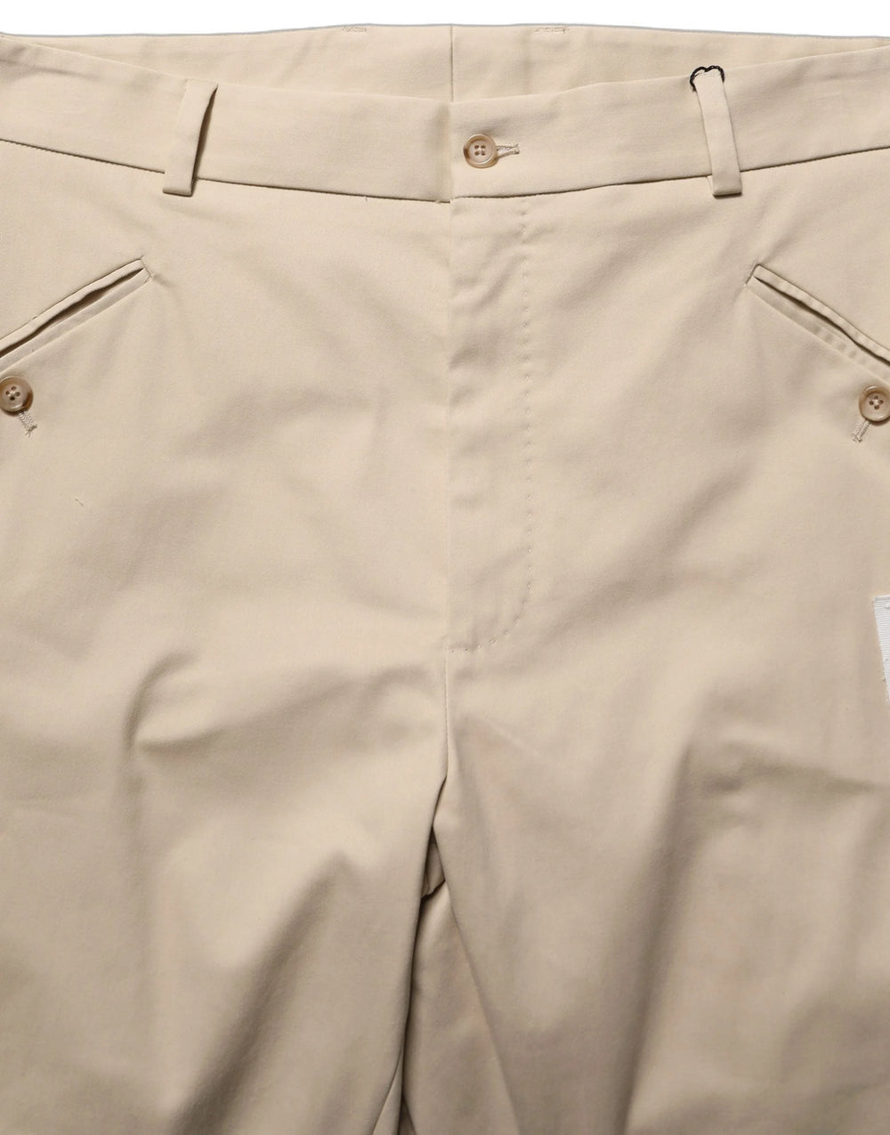 Dolce & Gabbana Beige Re-Editon Mid Waist Tapered Men Pants - IT56 | XXL