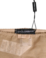 Dolce & Gabbana Beige Shaping Control Panty Underwear - IT40|S - Briefs
