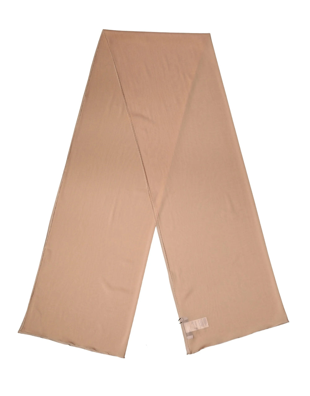 Dolce & Gabbana Beige Silk Neck Wrap Shawl Women Stole 200cm x 64cm Scarf