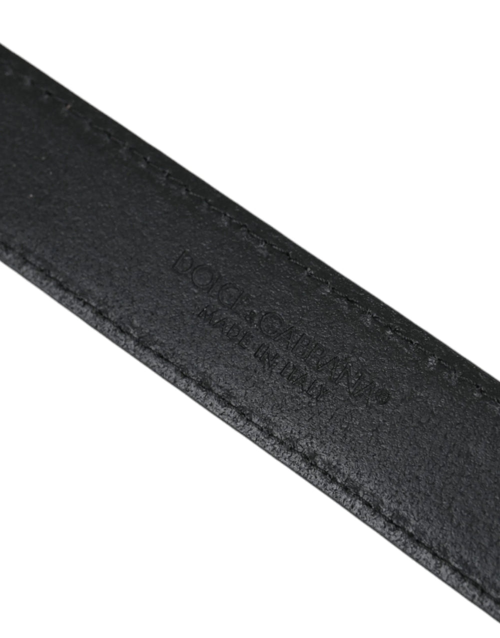 Dolce & Gabbana Beige Suede Leather Silver Buckle Belt Men - 105 cm / 42 Inches - Belts