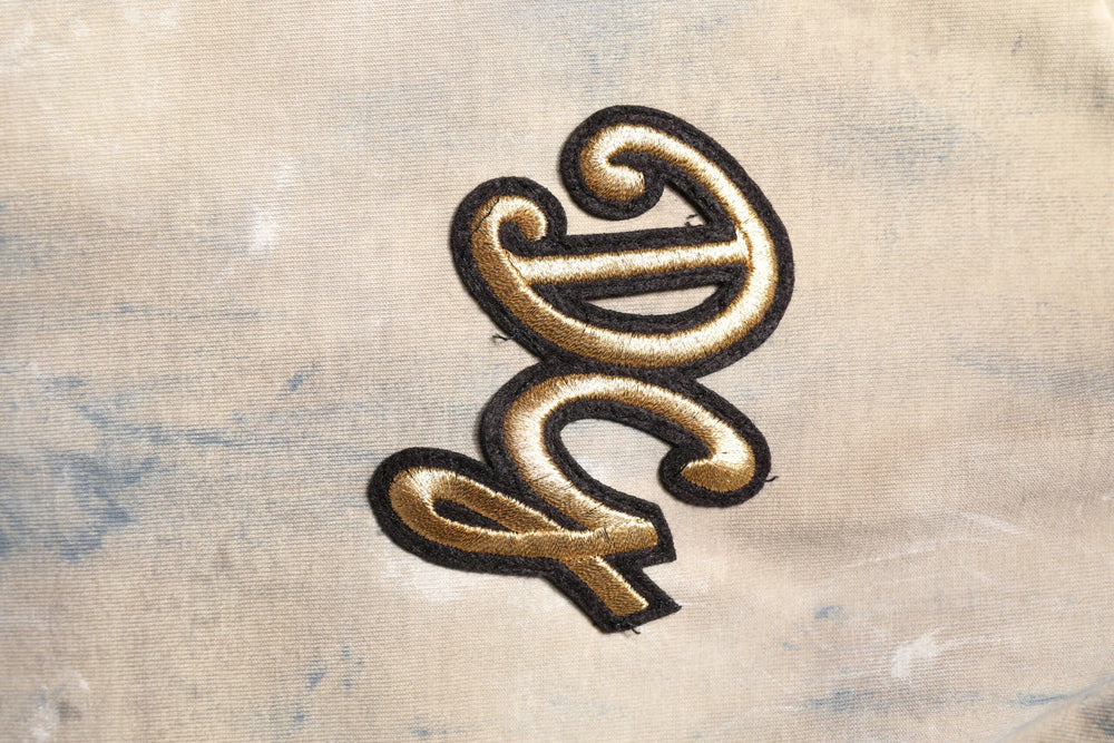 Dolce & Gabbana Beige Tie Dye DG Embroidery Cropped T-shirt - IT50 | L - T-Shirts