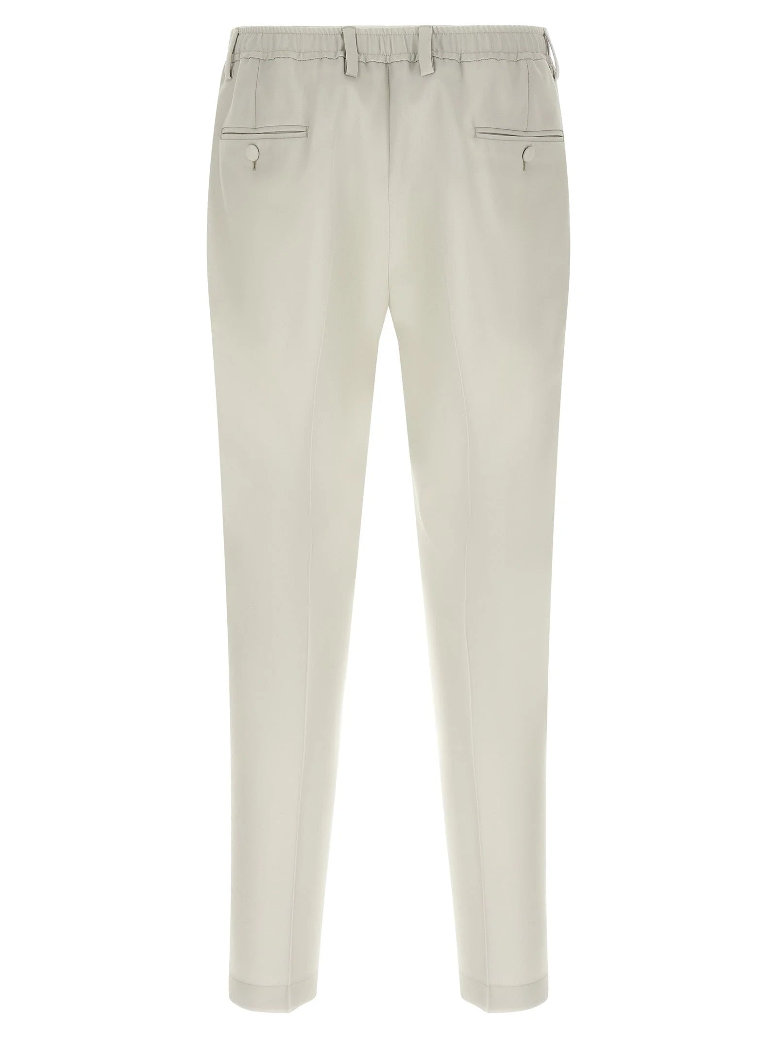 Dolce & Gabbana Beige Virgin Wool Dress Pants