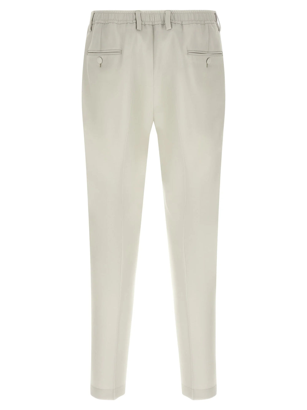 Dolce & Gabbana Beige Virgin Wool Dress Pants