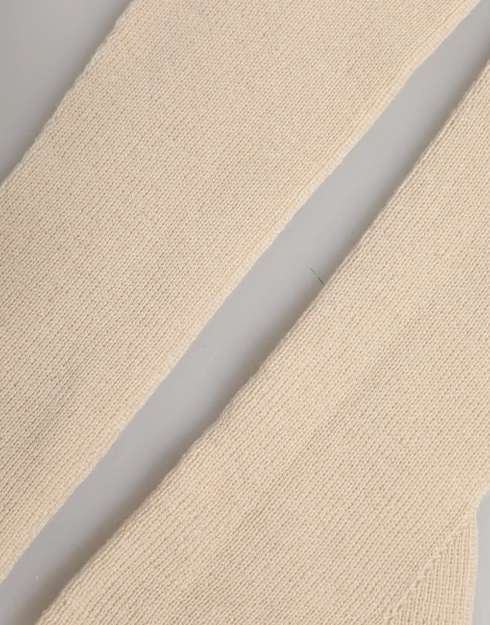 Dolce & Gabbana Beige Wool Fingerless Elbow Length Women Gloves - One Size