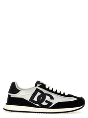 Zapatillas deportivas bicolor de piel de ternero Dolce & Gabbana