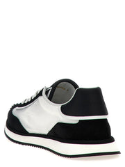 Dolce & Gabbana Bicolor Calfskin Athletic Sneakers