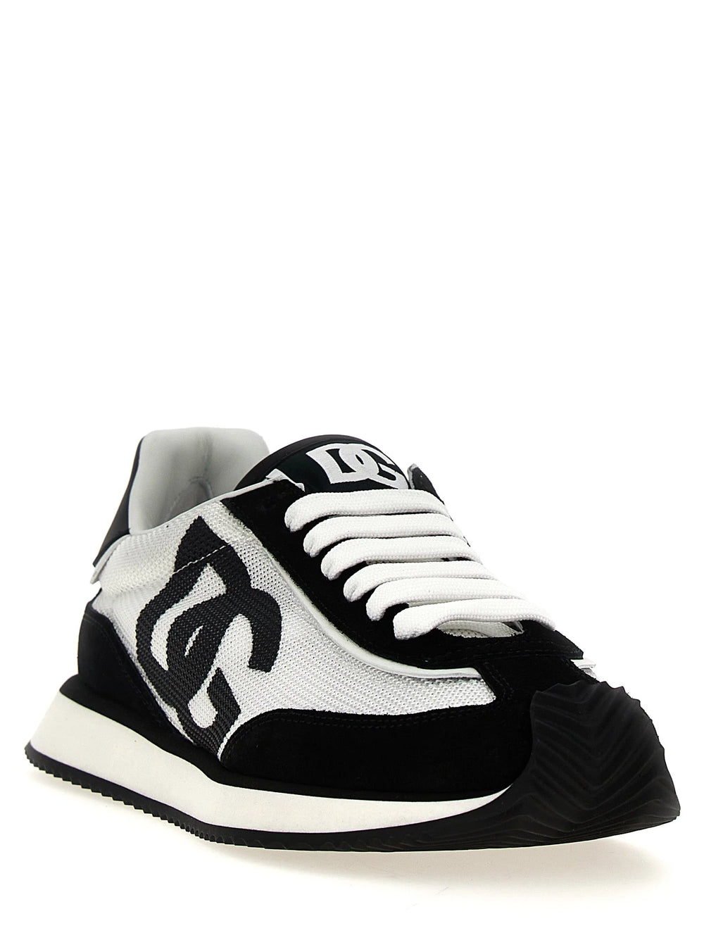 Zapatillas deportivas bicolor de piel de ternero Dolce & Gabbana