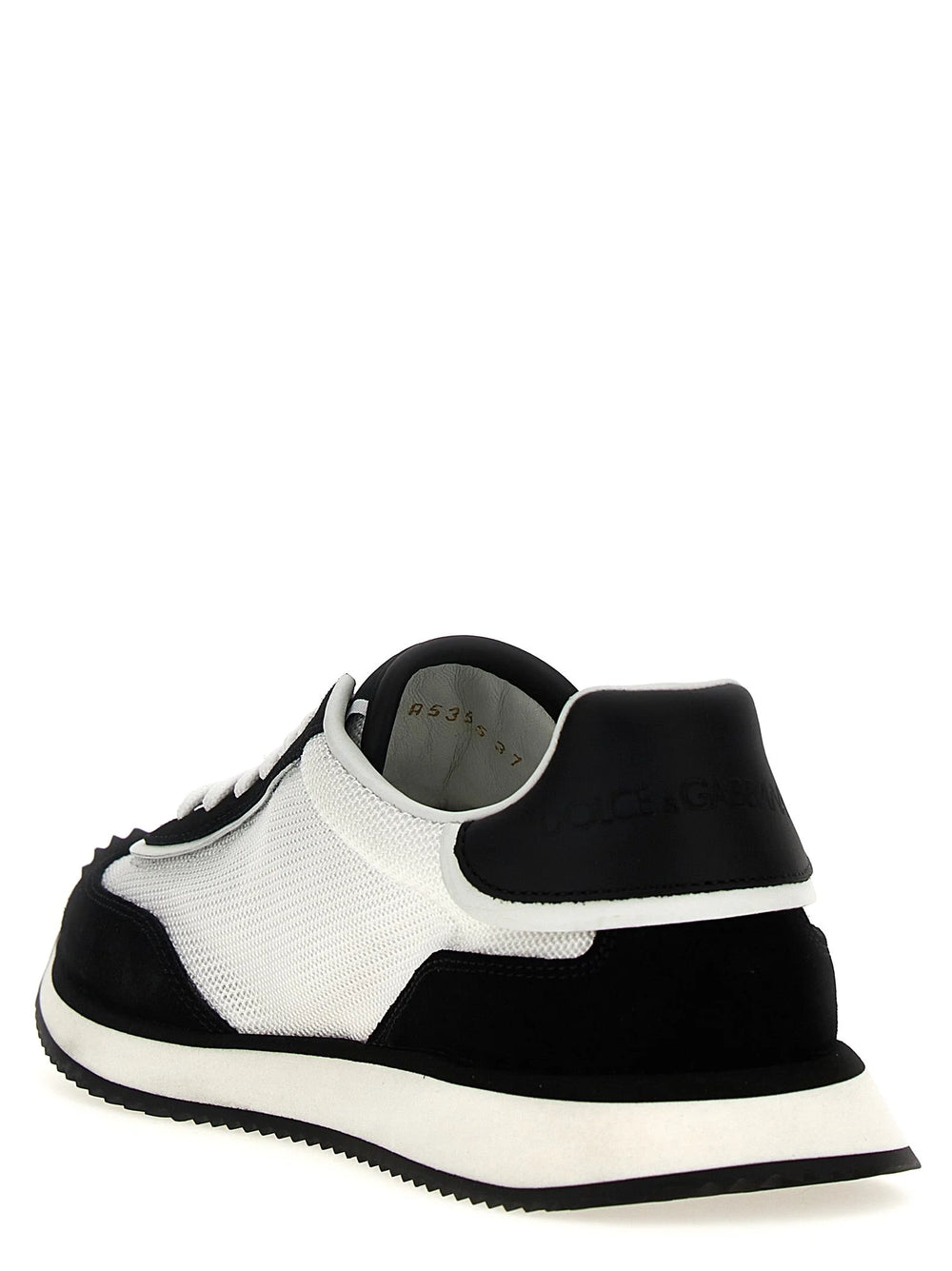 Zapatillas deportivas bicolor de piel de ternero Dolce & Gabbana