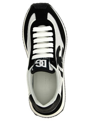 Zapatillas deportivas bicolor de piel de ternero Dolce & Gabbana
