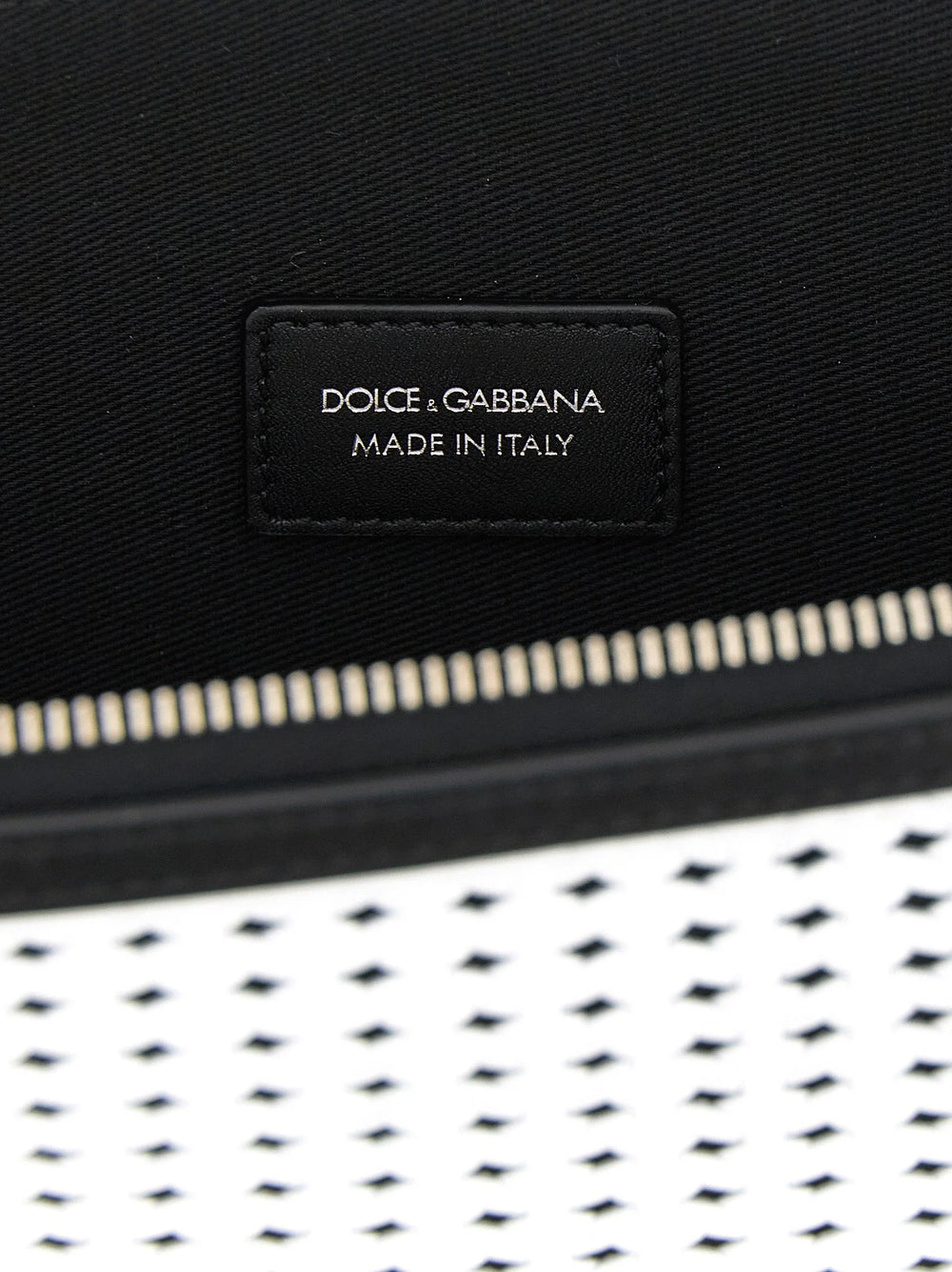 Dolce & Gabbana Bicolor Calfskin Clutch Bag