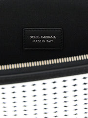 Dolce & Gabbana Bicolor Calfskin Clutch Bag