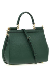 Dolce & Gabbana Bicolor Calfskin Handbag