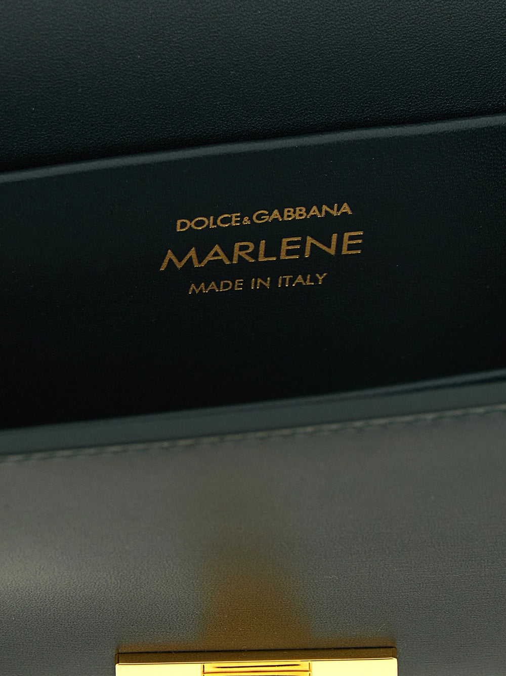 Dolce & Gabbana Bicolor Calfskin Shoulder Bag