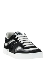Dolce & Gabbana Bicolor Calfskin Sneakers
