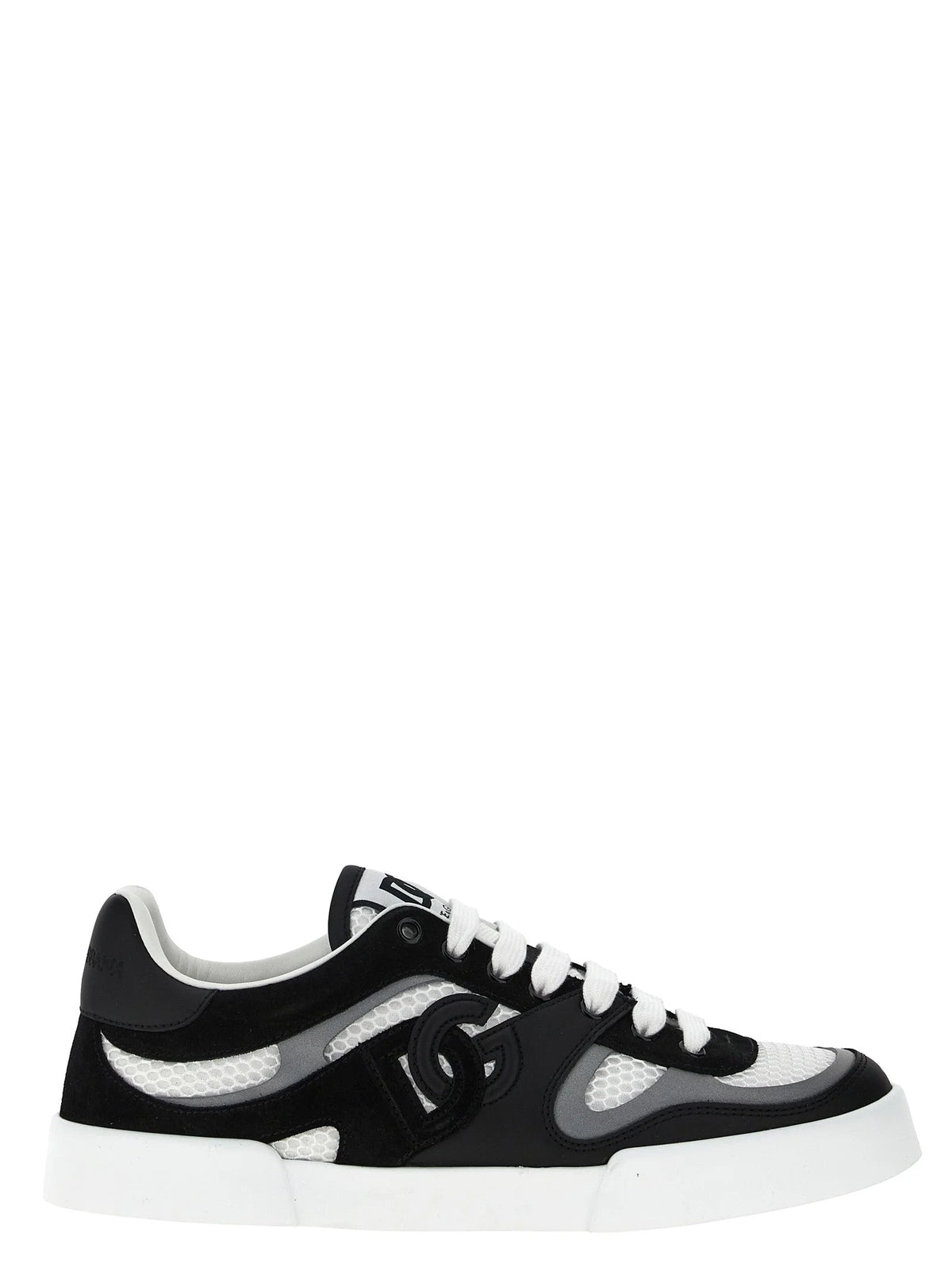 Dolce & Gabbana Bicolor Calfskin Sneakers