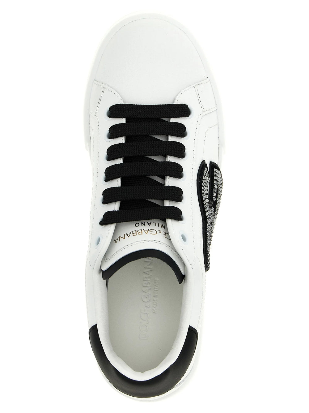 Dolce & Gabbana Bicolor Calfskin Sneakers - EU39.5/US9.5